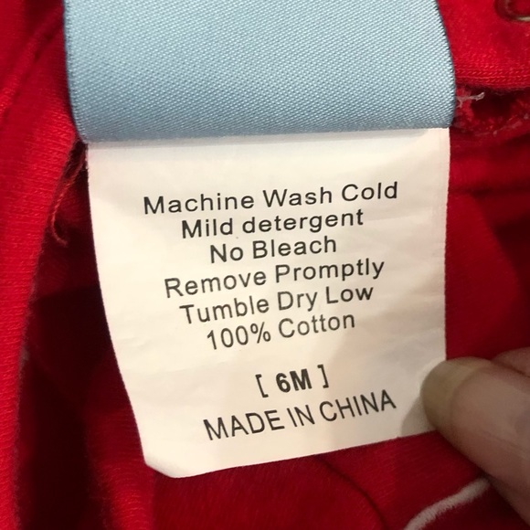 Three Sisters Minnie Red and White Striped Outfit - Picture 10 of 10